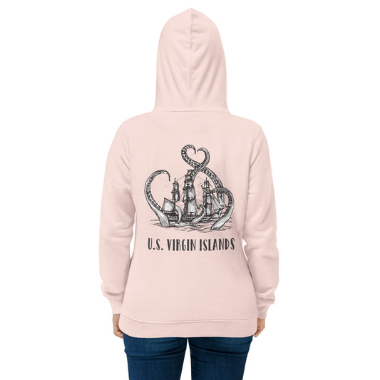 Women's eco fitted hoodie