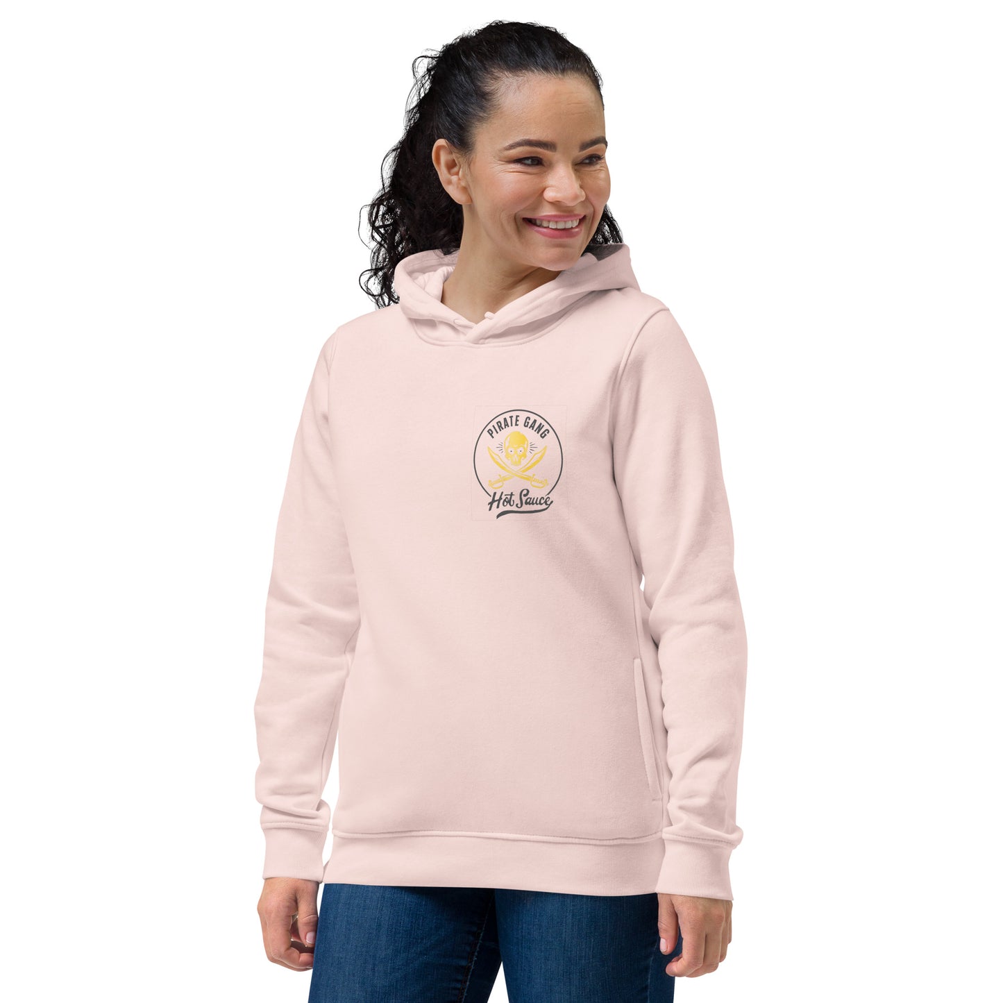 Women's eco fitted hoodie
